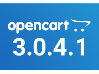 Вышел новый релиз OpenCart 3.0.4.1
