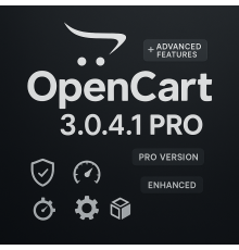  Логотип OpenCart 3.0.4.1 PRO — Покращена версія CMS з додатковим функціоналом