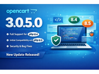 OpenCart 3.0.5.0: нове оновлення