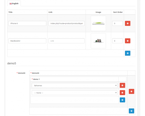 Own fields in the admin