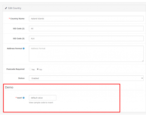 Own fields in the admin