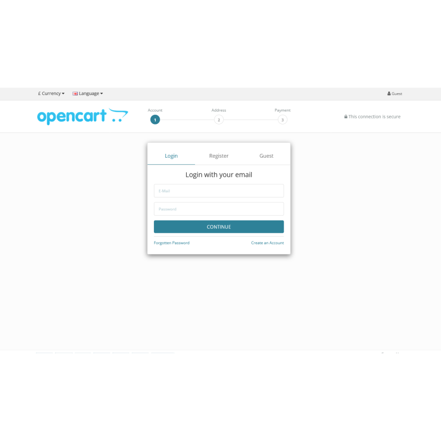 Легкое оформление заказа и регистрация – Ajax Best Checkout для OpenCart 3