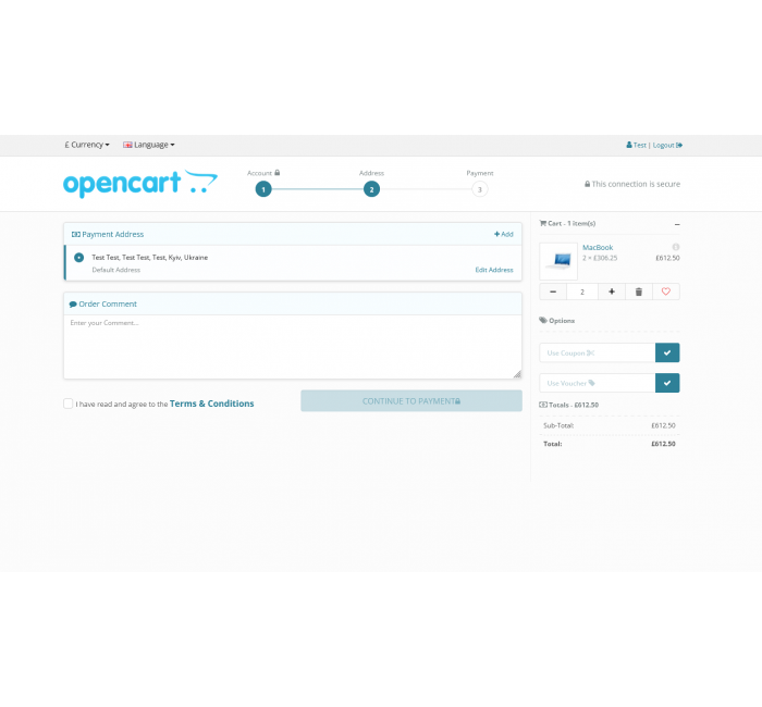 Легкое оформление заказа и регистрация – Ajax Best Checkout для OpenCart 3 Легкое оформление заказа и регистрация – Ajax Best Checkout для OpenCart 3