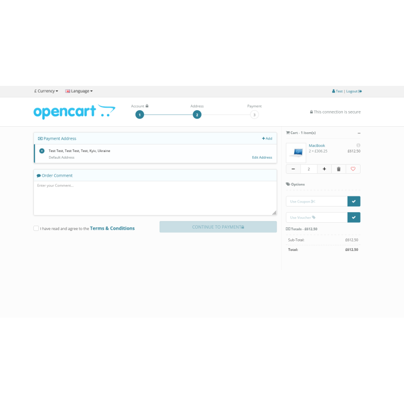 Легке оформлення замовлення та реєстрація - Ajax Best Checkout для OpenCart 3