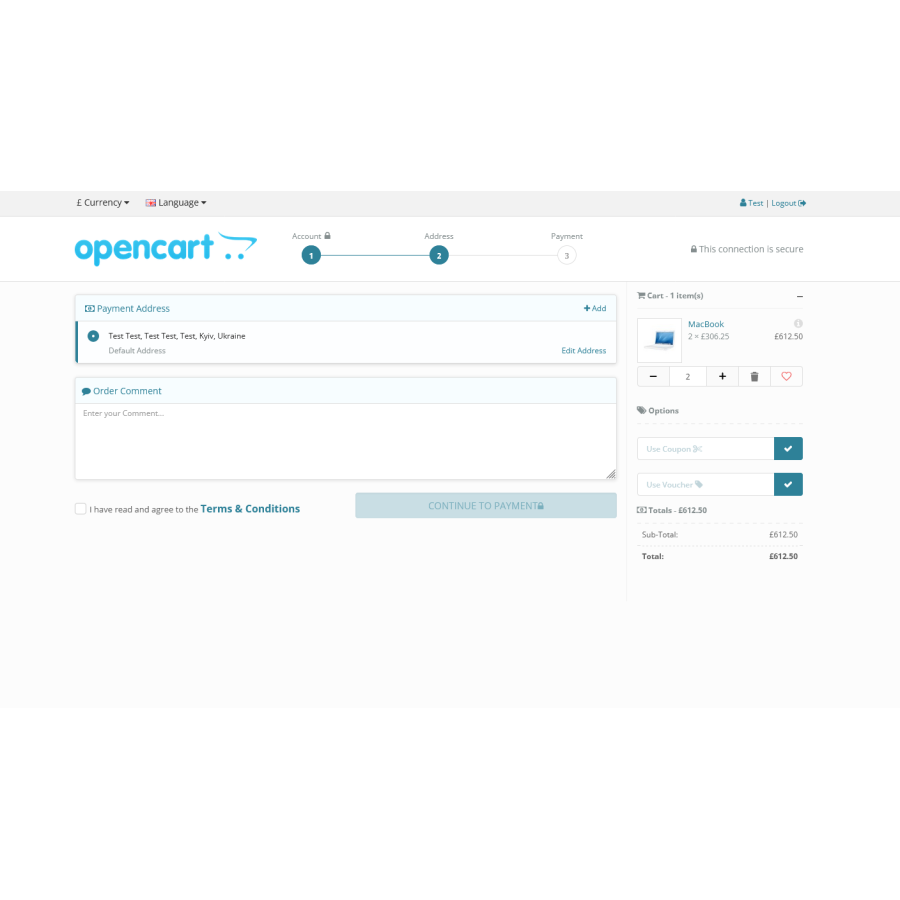 Легкое оформление заказа и регистрация – Ajax Best Checkout для OpenCart 3