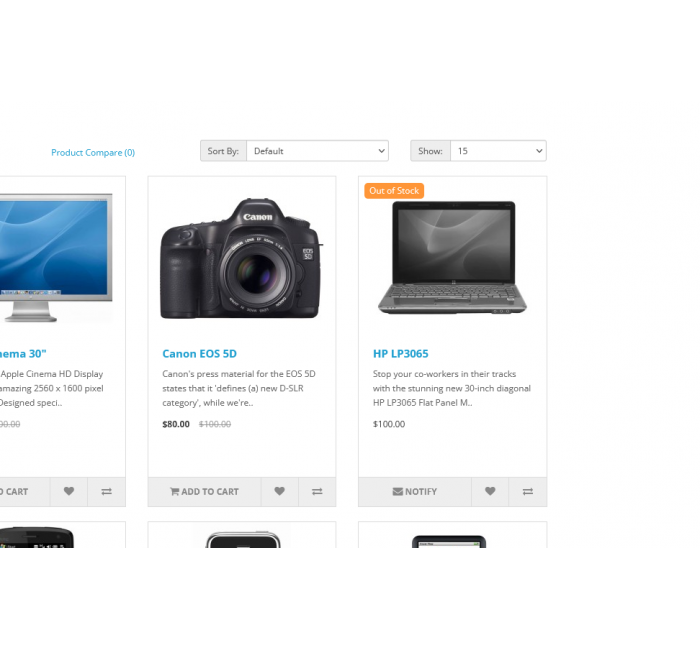 Модуль Повідомити про наявність для Opencart Модуль Повідомити про наявність для Opencart