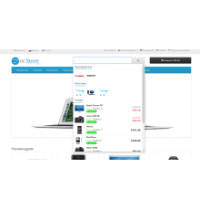 Модуль Search – поиск с автодополнением PRO для Opencart