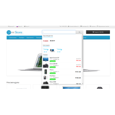 Модуль Search - пошук з автодоповненням PRO для Opencart