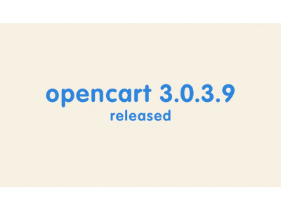 OpenCart 3.0.3.9