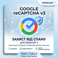 Google reCAPTCHA v3 for Opencart