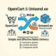 Модуль доставки Unisend.ee Shipping для OpenCart