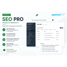 SEO PRO module for Opencart 3