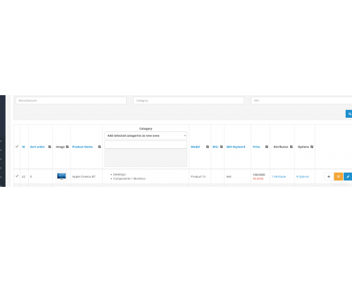 Менеджер товаров PRO 4 - Быстрый инструмент для массового управления товарами