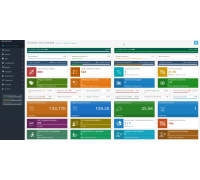 وحدة "Home Widgets" (MultiWidget) للوحة تحكم Opencart