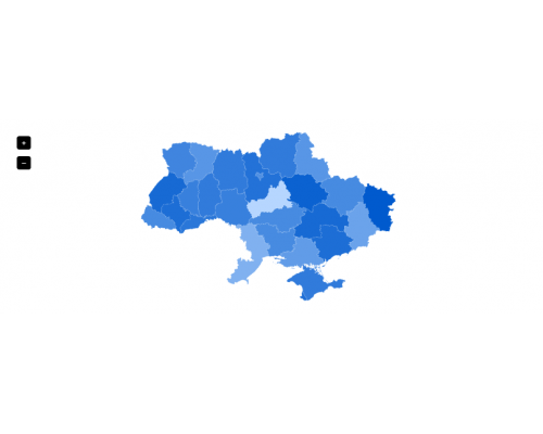 Module Sales map by country Plus for Opencart