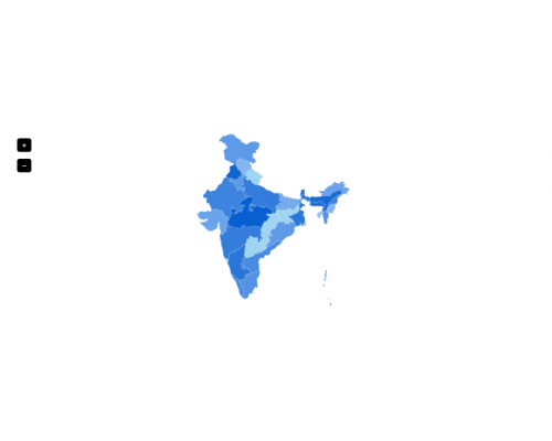 Module Sales map by country Plus for Opencart