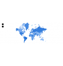 Module Sales map by country Plus for Opencart