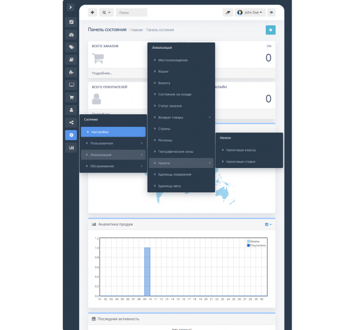 Стильная тема панели администратора (Trxtile Admin Theme) Стильная тема панели администратора (Trxtile Admin Theme)