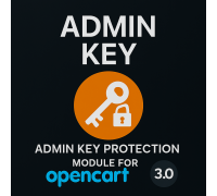 Admin Key – Защита админки в Опенкарте