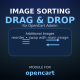 Image Sorting Drag & Drop for OpenCart — reorder & swap product images