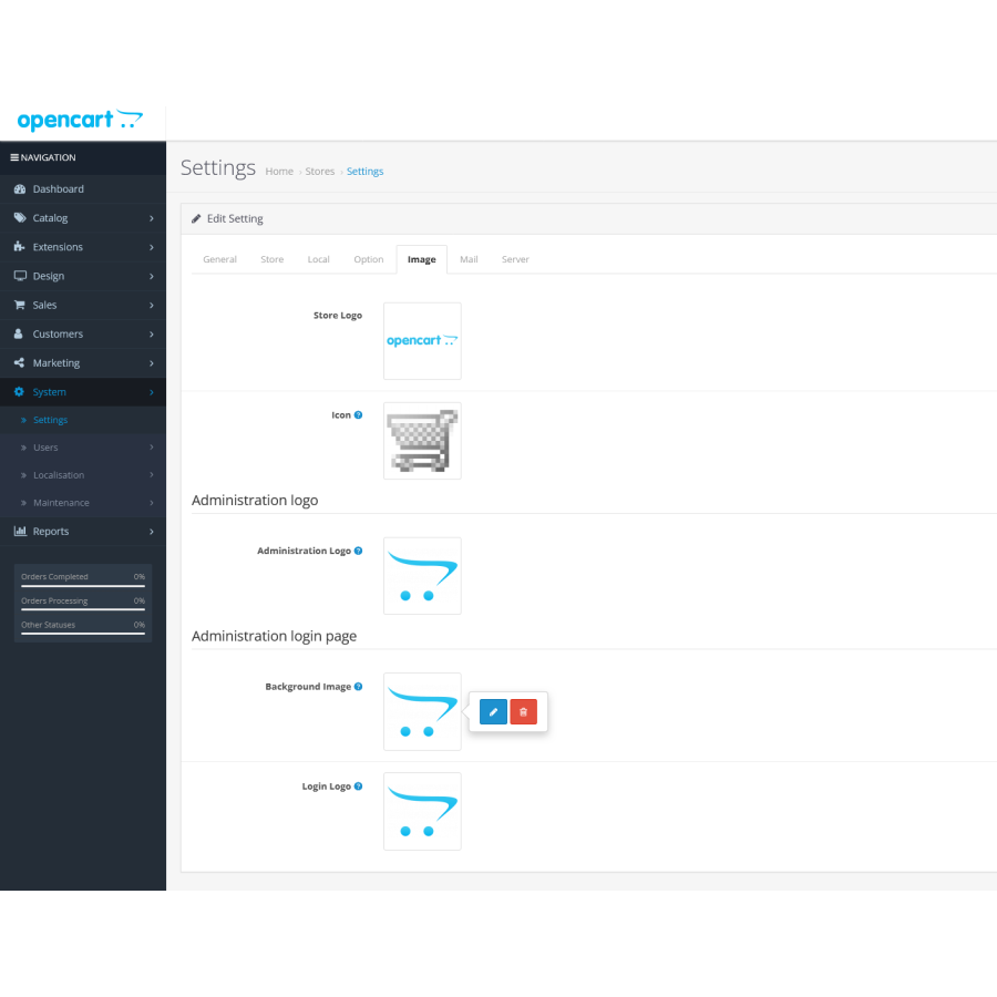 Страница входа администратора Admin Login Pro OpenCart