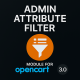 Модуль Admin Attribute Filter Фільтр та Об'єднання атрибутів (Характеристики товару) для Opencart