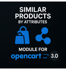 Module Similar products by attributes for OpenCart