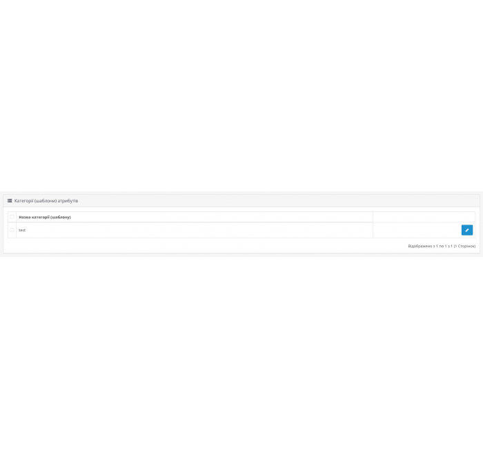 Шаблоны атрибутов (категории атрибутов) для OpenCart Модуль Шаблоны атрибутов (категории атрибутов) для OpenCart