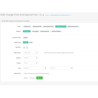 Precio al por mayor y cambio de precio especial