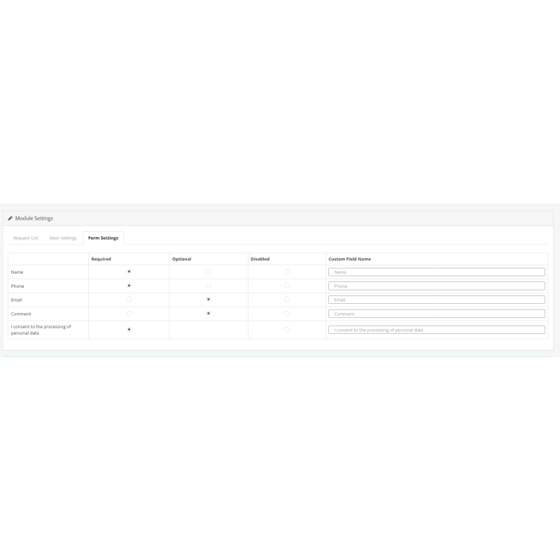 Модуль Запит ціни товару - Price request