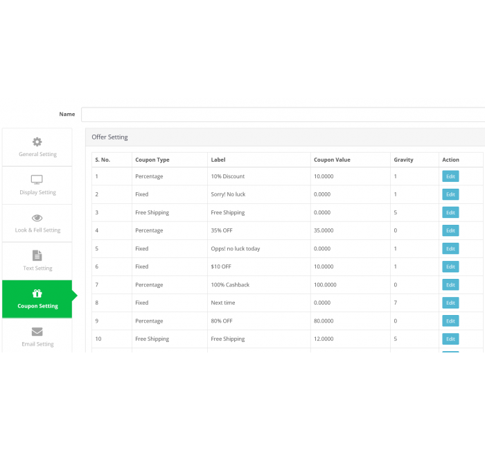 Τροχός της Τύχης – Μονάδα Έκπτωσης για το OpenCart