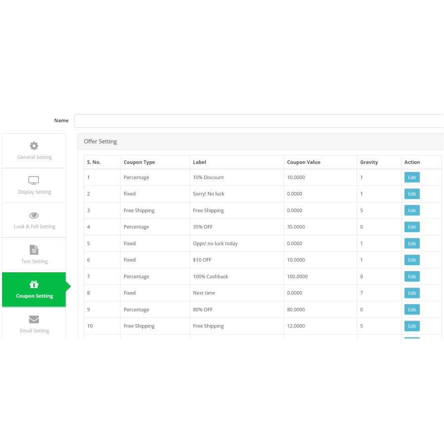 Τροχός της Τύχης – Μονάδα Έκπτωσης για το OpenCart