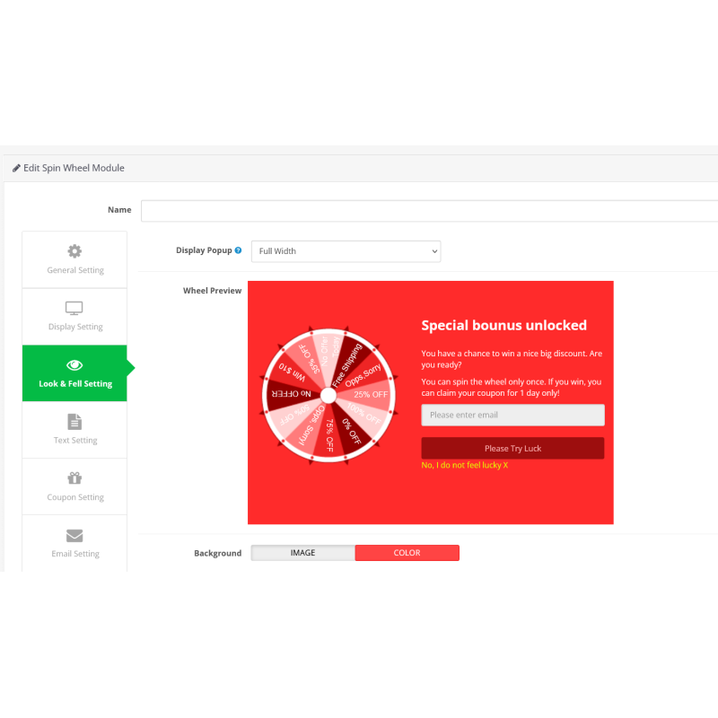 Колесо удачі – модуль знижок для OpenCart