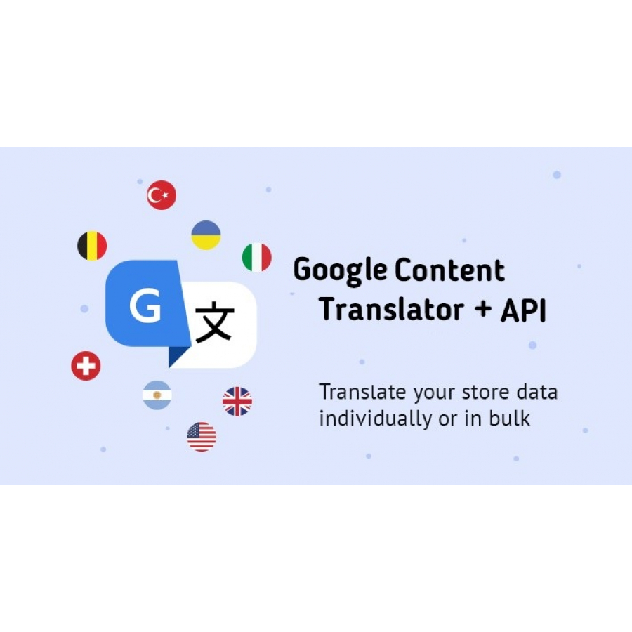 Модуль Google Translate Api Переклад описів, атрибутів, файлів локалізації для OpenCart