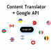 Google Translate Api module Translation of descriptions, attributes, localization files for OpenCart