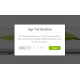 Ventana emergente de verificación de edad (restricción de edad)