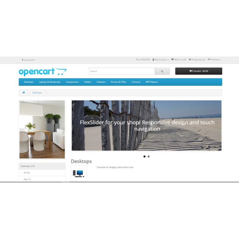 Banner PRO – әртүрлі санаттардағы баннерлер + OpenCart 2-3 үшін слайд-шоу