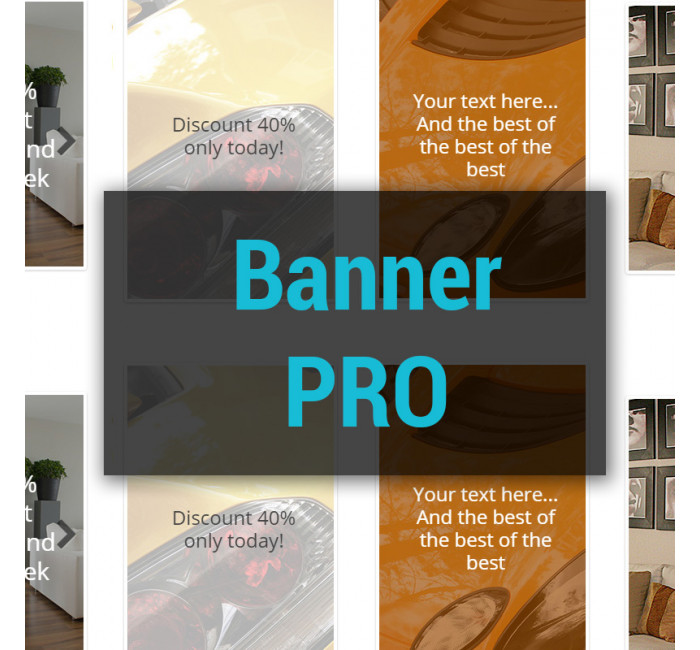 Banner PRO – банери для різних категорій + слайдшоу для опенкарт 3 Banner PRO – банери для різних категорій + слайдшоу для опенкарт 2-3