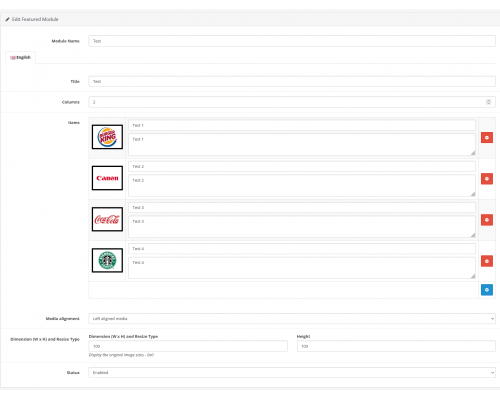 Блоки переваг Advant Block (Інформаційні блоки)