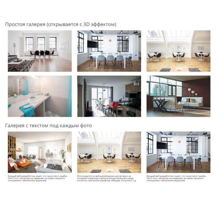 Gallery RB - галерея з виводом опису та відео Gallery RB - галерея з виводом опису та відео