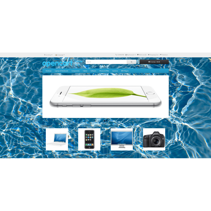 Background image module
