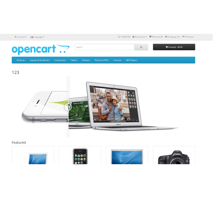 Модуль "Before/After" Модуль "Before/After" для Opencart