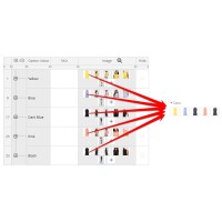 Moduł Opcje łączone „Opcje produktu”