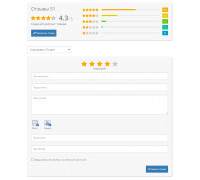 Модуль Отзывы по фото и видео Opencart Ex-reviews v 4 для OpenCart