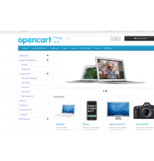 Accordion Category Menu for OpenCart