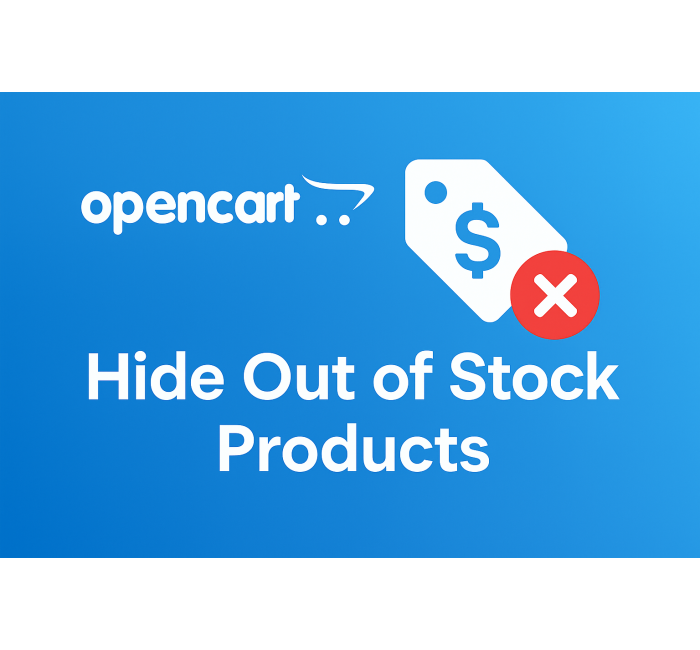 Приховати товари, яких немає в наявності для Opencart Приховати товари, яких немає в наявності