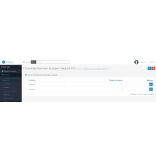 Интерфейс модуля Product Tabs Pro для OpenCart с настройкой вкладок товара