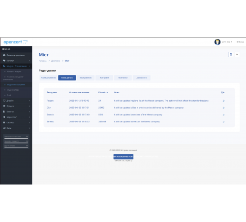 Meest API, Ajax Quick Checkout, Smart Checkout Meest delivery, OpenCart checkout integration