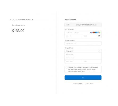 Stripe Checkout Module для OpenCart (Оплата с переходом на Stripe)