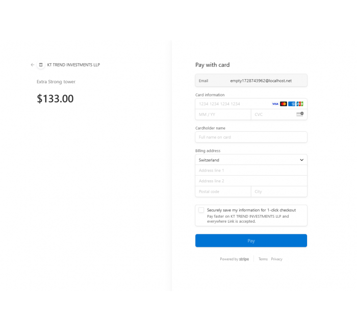 Модуль оплати Stripe Checkout Module для OpenCart Stripe Checkout Module для OpenCart (Оплата з переходом на Stripe)